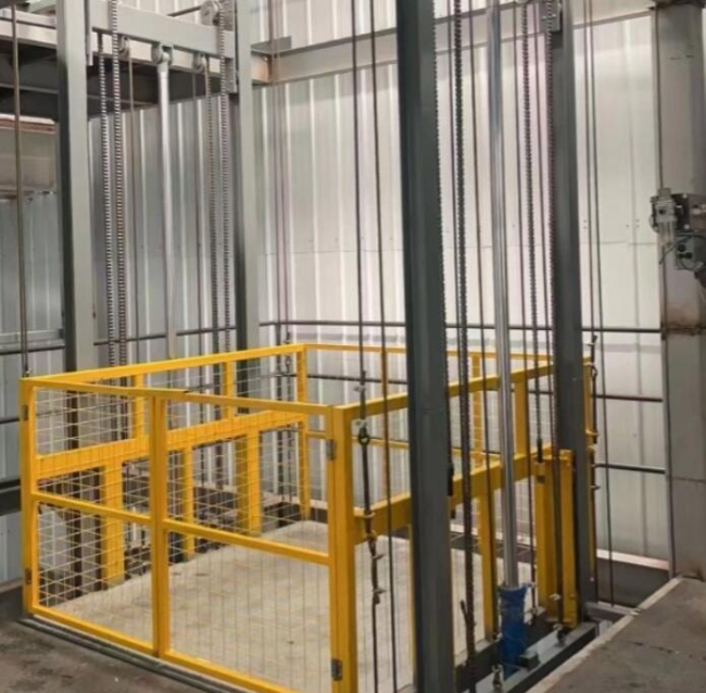 西安导轨式升降机一般加工周期